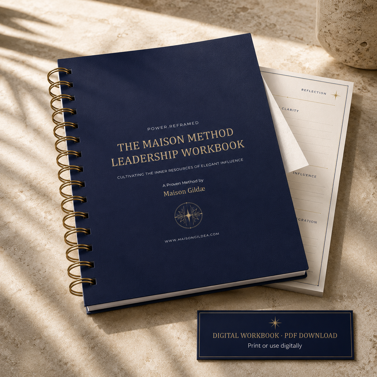 Power.Reframed | The Maison Method Leadership Workbook