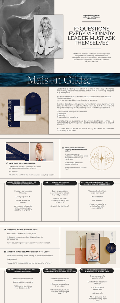 10 Questions Every Visionary Leader Must Ask Themselves